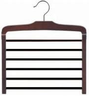 Walnut & Chrome Multi Pant Hanger
