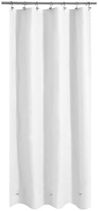 Mrs Awesome 36x72 Stall Shower Curtain Liner White by MrsAwesome