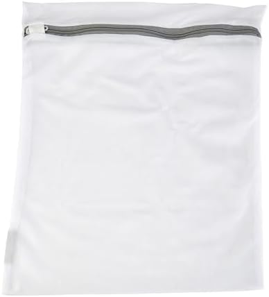 Laundry 360 Large Mesh Wash Bag | Laundry | Washing Machine | Zipper Closure | Prevents Pulling and Tearing | Clothes | Garments | Delicates | Socks | White - Image 2
