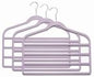 Slim-Line Lavender Multi Pant Hangers