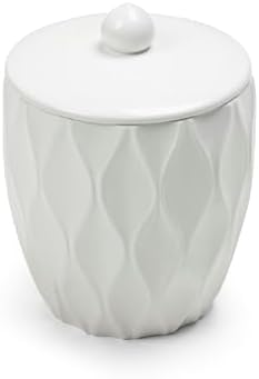 Wave White Canister