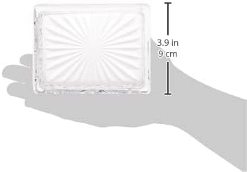 Godinger Dublin Soap Dish/Tray 1.25" x 3.5" x 4.5"