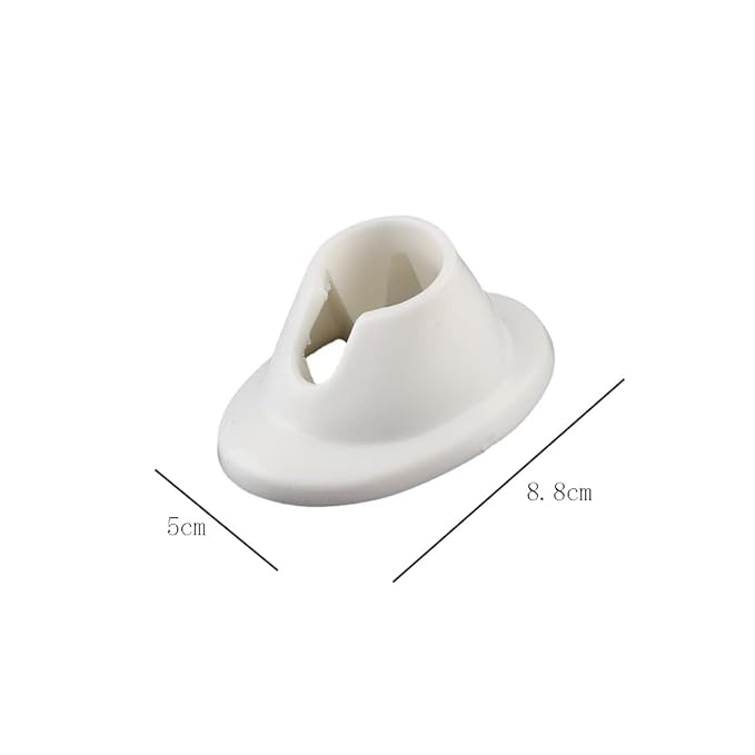 2 Pieces Nail Polish Stand Nail Polish Bottle Stand Nail Polish Bottle Holder Nail Art Display Manicure Tools for Nail Organizer Display, White