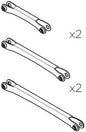 Thule th52855 Mounting Bracket Unisex Adult, Gray