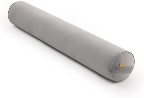 Body Pillow for Adults,Long Round Pillow,Big Cylindrical Pillow,Large Full Bolster Pillows for Side Sleepers (Zinc Gray, 47.24"*7.87") by Ailuteie