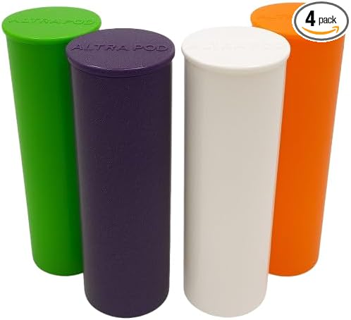 Large Capacity, Fully Smell Proof, Water Proof Containers - Pink Bundle of 4