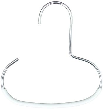 Semi Round Scarf Hook Non-Slip Hanger Color: White