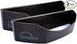 Dome Dock The Original USA-Made Hat Rack and Compact Hat Organizer for Wall Installation, 20 Hat Capacity, Black (2 Pack)