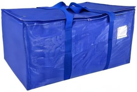 Heavy Duty Moving Bags, 6-Pack, Alternative To Moving Boxes, Heavy Duty Zipper Storage Bags, Foldable Packing Bags For Traveling, Storage Totes, Bedroom Closet