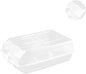 IMIKEYA Plastic Shoe Storage Box Thickened Transparent Organizer for Men Women Stackable Design Space-saving for Shoe Organization for Closet under Bed