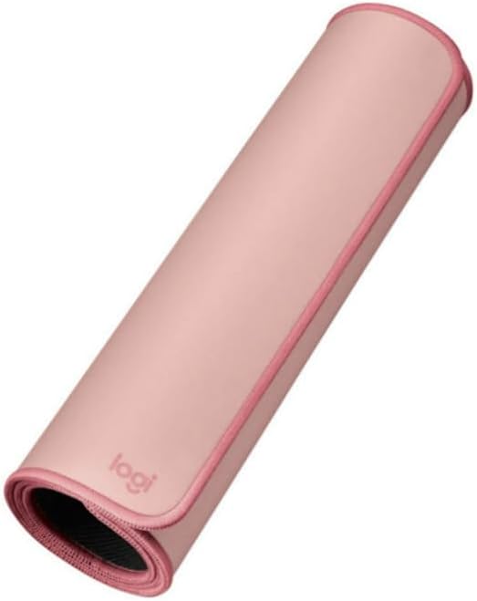 Logitech Studio Series Desk Mat Large 28x12 Inches - Rubber - Darker Rose - Image 3
