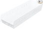 Akro-Mils 30164 Plastic Shelf Bins, Heavy Duty Storage Bins for Garage, Closet, and Drawer Organization, 24-Inch x 6-1/2-Inch x 4-Inch, Clear, 6-Pack