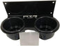 Compatible with Honda Pioneer 700 Cup Holder with plastic cups SOLID back