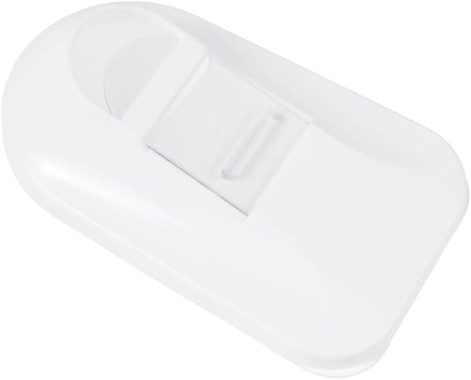 keeeper Paola Pouring Box, Infinitely Adjustable Lid, Plastic, 1 L, 11 x 6.5 x 19 cm, White