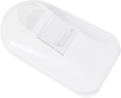 keeeper Paola Pouring Box, Infinitely Adjustable Lid, Plastic, 1 L, 11 x 6.5 x 19 cm, White