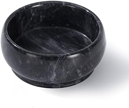 4.72 Inch Decorative Bowls - Natural Marble Key, Coffee Table Centerpiece, Soap Serving, Incense Burner, Smudge Bowl by CMCHICMONDAY