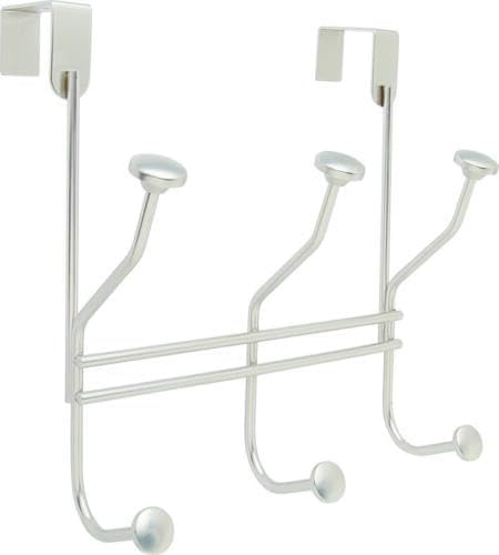 Replacement for Amerock H55548S-XCP2 Silver Door Hook Rack Organizer Silver - pack of 2