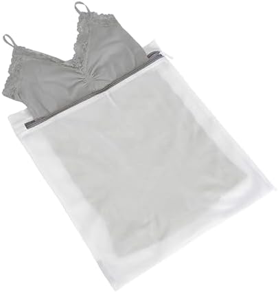 Laundry 360 Large Mesh Wash Bag | Laundry | Washing Machine | Zipper Closure | Prevents Pulling and Tearing | Clothes | Garments | Delicates | Socks | White - Image 3