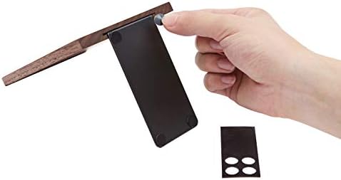 Pandapark Wood,Non-Skid Bookend for Shelves,Heavy Duty,Book Stand for CDs,1 Pair - Image 5