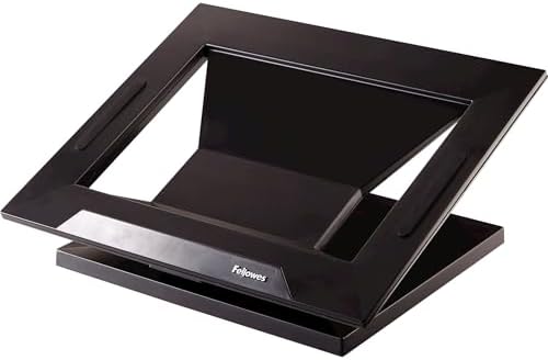 Fellowes Designer Suites Laptop Riser, Black (8038401) by FellowesBrands