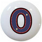 American Alphabet USA Letters Series Style 1 on 1.5" DECORATIVE Glossy Ceramic Dresser Drawer PULLS Cabinet Cupboard KNOBS (O)