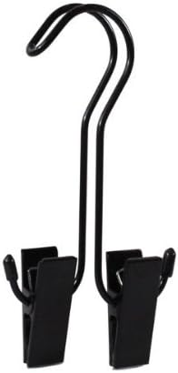 On Sale! The Boot Hanger in Black - Shoe Storage Space Saver (Set of 3); Boot Hanger, Boot Holder, Boot Clips (BLACK)