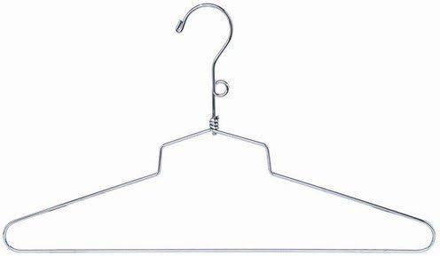 ClosetHangerFactory 16" Metal Top Hanger [ Bundle of 25 ]