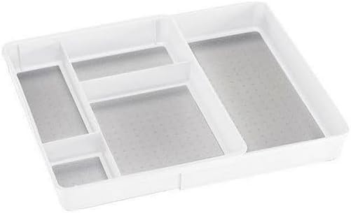 FlexiDrawer™ Expandable Utility Tray – Classic White Magic