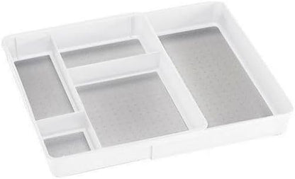 FlexiDrawer™ Expandable Utility Tray – Classic White Magic