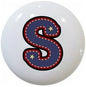 American Alphabet USA Letters Series Style 1 on 1.5" DECORATIVE Glossy Ceramic Dresser Drawer PULLS Cabinet Cupboard KNOBS (S)