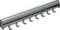 Belt Rack, Synergy Elite Collection, 8 Hook, 17 15/16", With Full Extension Slide Polished Chrome, With Chrome Hooks and End Caps