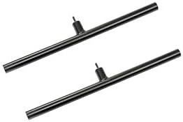 Global Industrial 41" L Wave Bike Rack, Free Standing, 5-Bike Capacity, Powder Coated Steel, Black, Commercial Bike Rack for Stores, Parks, Schools and More