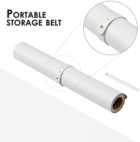 Large Cork Desk Mat - 47.2"x 17" Desk Pad for Office and Home - Ideal for Large Mouse Pad and Desk Mats on Top of Desks(White) - Image 4