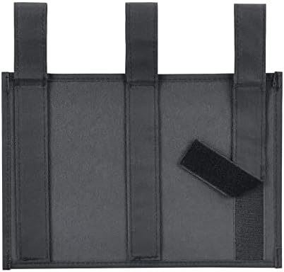 Zafit Hanging Bedside Caddy, Bedside Storage Organizer for Magazine, Phone, Remote control (4 Pockets-Black) - Image 5