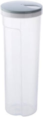 Zerodeko Clear Snack Storage Tank 11.25 Inch Airtight Food Container for Pasta Cereal Noodles Kitchen Organization