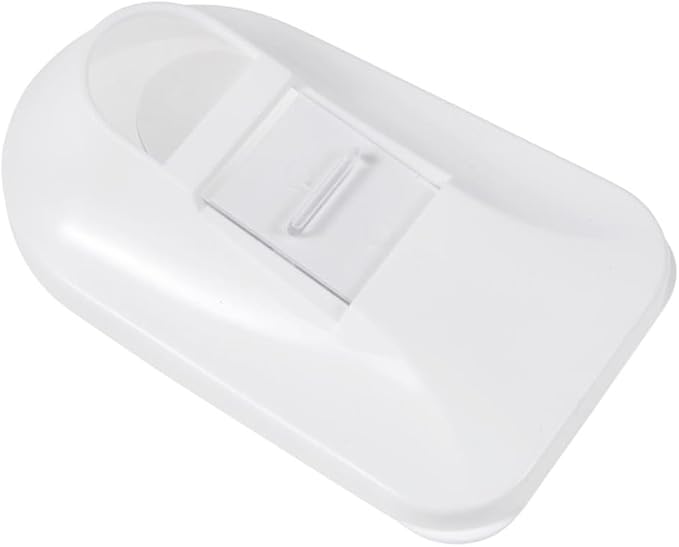 keeeper Paola Jug Box for Dry Food, Adjustable Dosing Lid, Plastic, 1.5 L, 11.5 x 7 x 21 cm, White