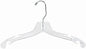 Only Hangers Children's Clear Plastic Dress Hanger - 14" (100)