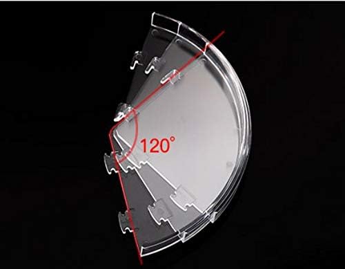 PJLANDI Acrylic 360 Rotating Makeup Organizer, Cosmetic Storage holder shelf rack Perfume in Bathroom Dresser Diamond Pattern for skin care stand