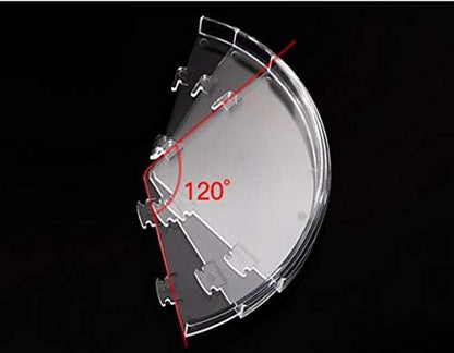 PJLANDI Acrylic 360 Rotating Makeup Organizer, Cosmetic Storage holder shelf rack Perfume in Bathroom Dresser Diamond Pattern for skin care stand