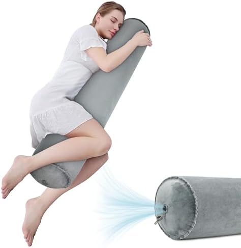 EULANT Inflatable Travel Body Pillow,Inflatable Long Body Pillow for Bed by EULANT