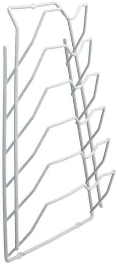 For White Lid Rack Cabinet Door Organizer