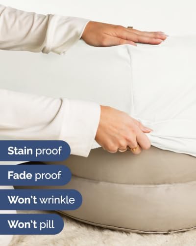 CGK Linens 2 Pack Extra Deep King Fitted Sheets - Antique White - Image 5