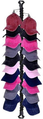Storage Chain Cap Organizer hat Rack System Caps Holder Baseball Cap Organizer with 20 Stainless Steel Clips Hanging & Hardware, Wall Mounted or Ceiling Mounted/Closet Organizer Toy Chain Toy Storage