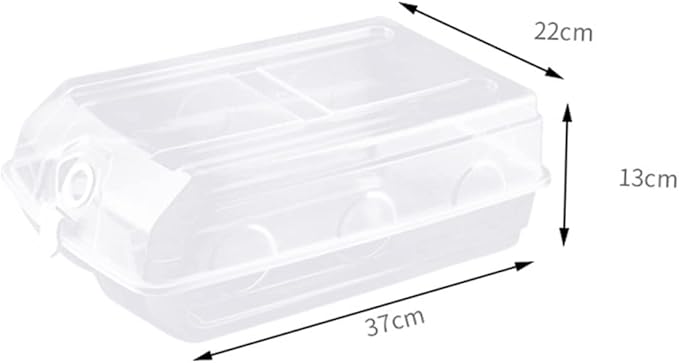 IMIKEYA Plastic Shoe Storage Box Thickened Transparent Organizer for Men Women Stackable Design Space-saving for Shoe Organization for Closet under Bed