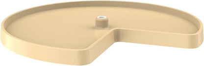 REV-A-SHELF Value Line Polymer Kidney Lazy Susan Shelf for Corner Base Cabinets