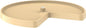 REV-A-SHELF Value Line Polymer Kidney Lazy Susan Shelf for Corner Base Cabinets