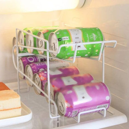 2Pcs Storage Rack - Can Dispenser - Storage Rack