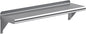 AmGood 8 in. x 30 in. Stainless Steel Wall Shelf | NSF | Metal Shelving | Garage, Laundry, Storage, Utility Room | Restaurant, Commercial Kitchen