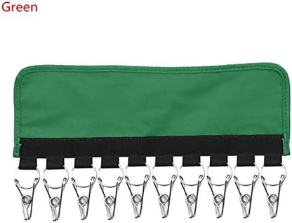 Hat Organizer Holder Baseball Cap Rack Home Organizer Storage Wall Door Hanger Holder Closet Hanger Kitchen Towel Storage Rack (Green)