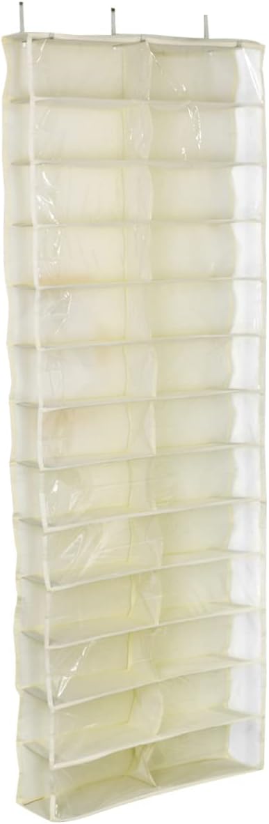 over The Door Shoe Organizer Closet Rack Space Saver for Shoes Slippers Belts Scarves